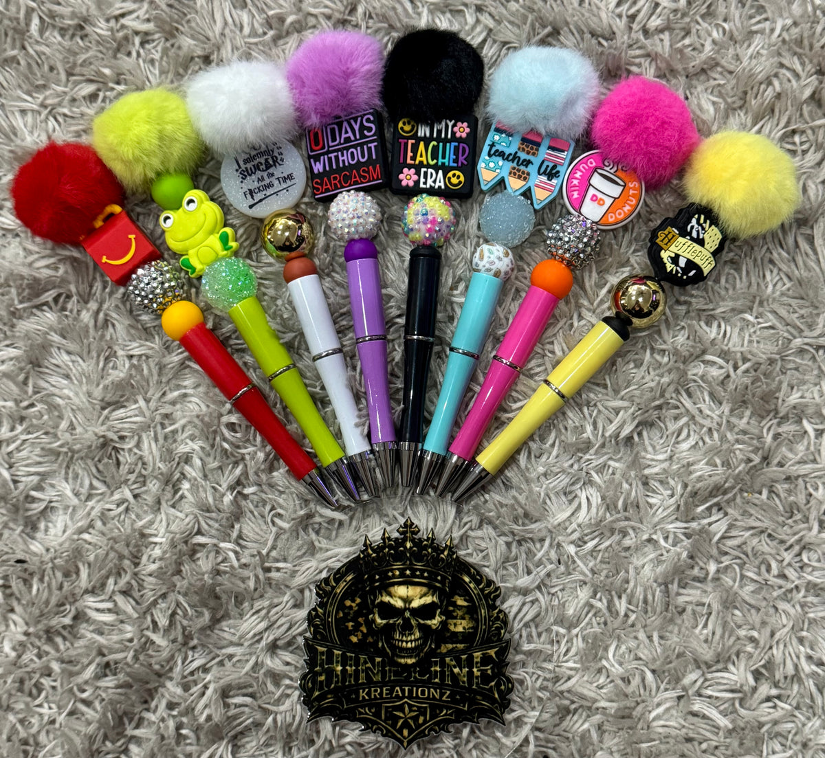 Fuzzy Top Pens
